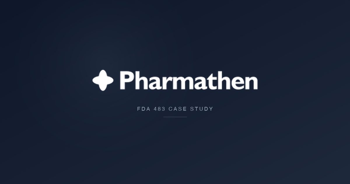 Seven Contaminated Vials, Five Species, Zero Specific Root Causes: Lessons from Pharmathen's FDA 483