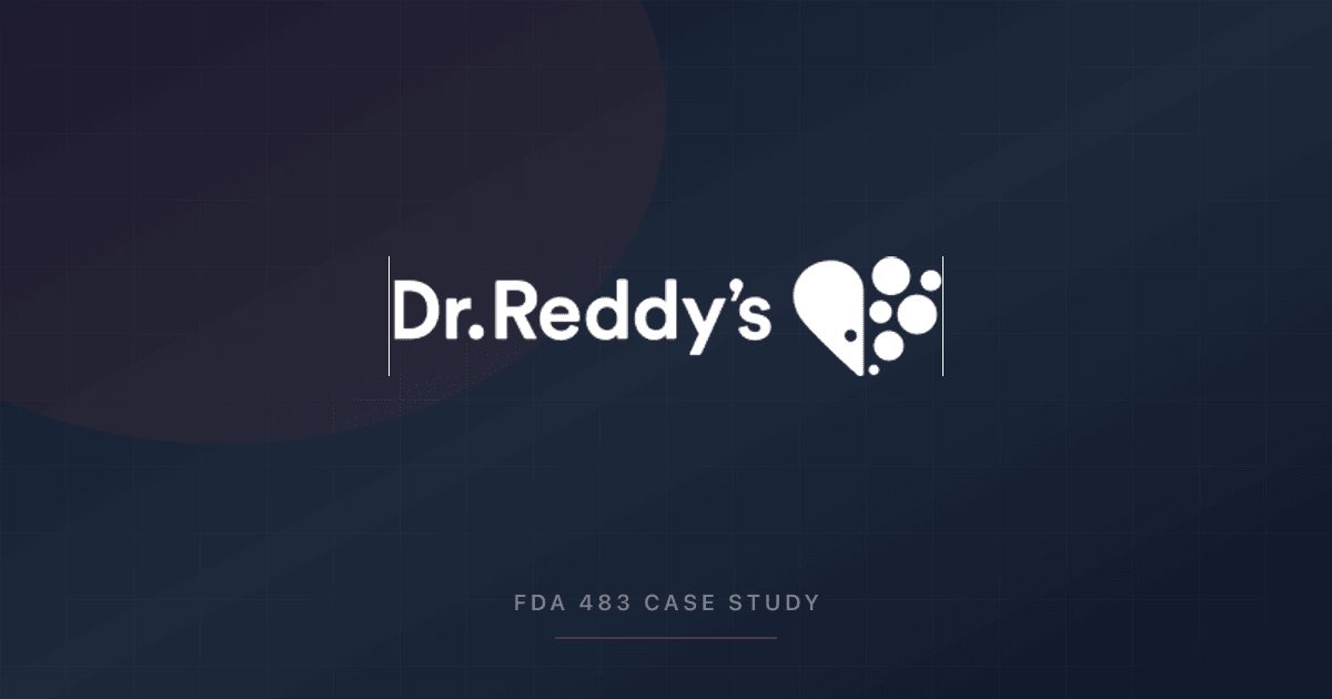 How MES Prevents FDA 483 Observations: Lessons from Dr. Reddy's Documentation Failure
