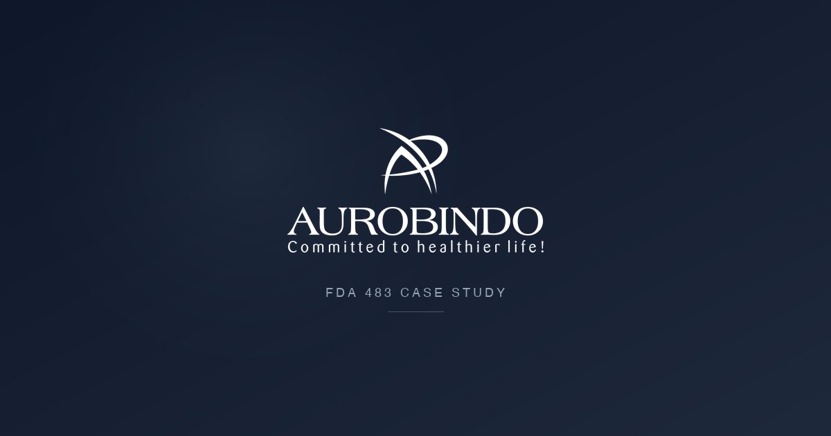 35% OOS Invalidations, Zero Scientific Justification: Lessons from Aurobindo Pharma's FDA 483